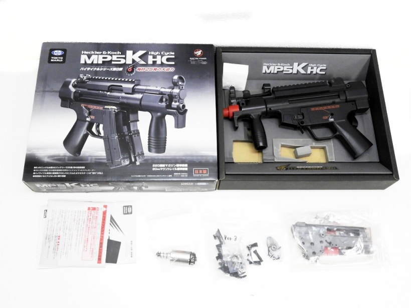 東京マルイ] MP5K HC ハイサイクル 未組立品 (ジャンク)の販売ページ