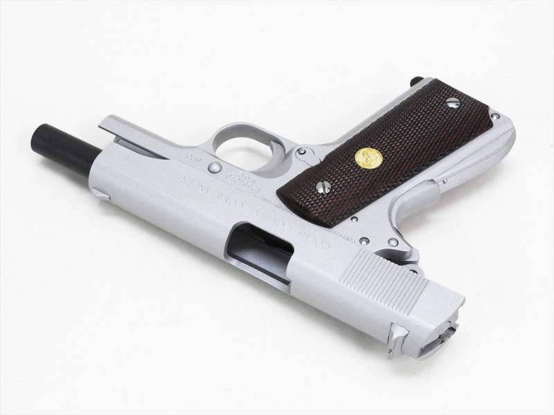 MGC] コルト コンバットコマンダー オールシルバー ミルコート