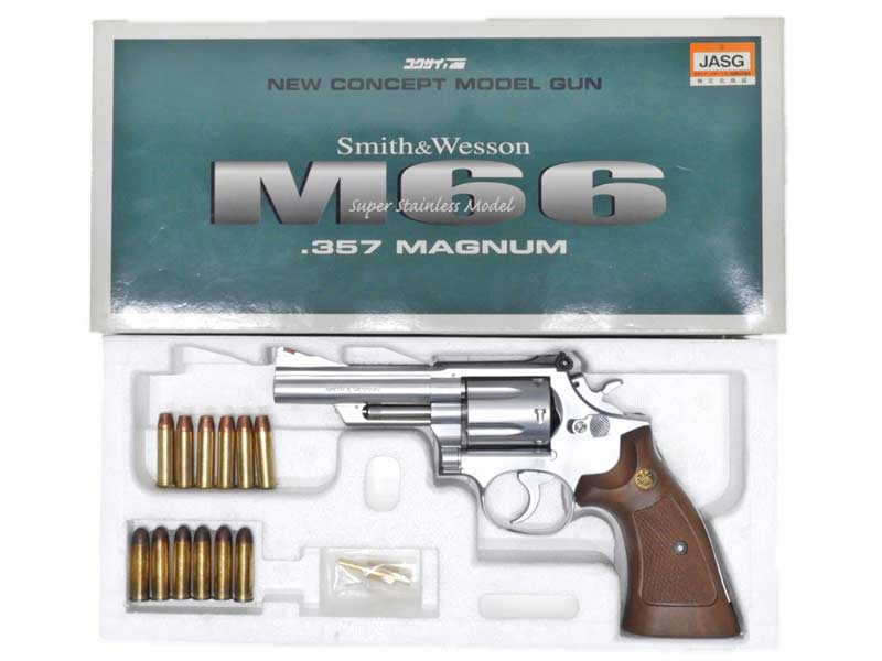 コクサイ] S&W M66 スーパーステンレスモデル 4インチ NO.262