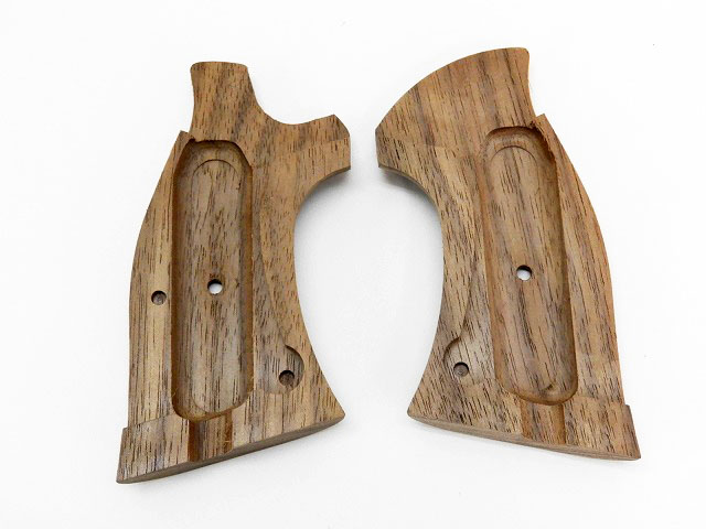 キャロムショット] マルイ S&W M19/M66 用 ウォールナット オーバー