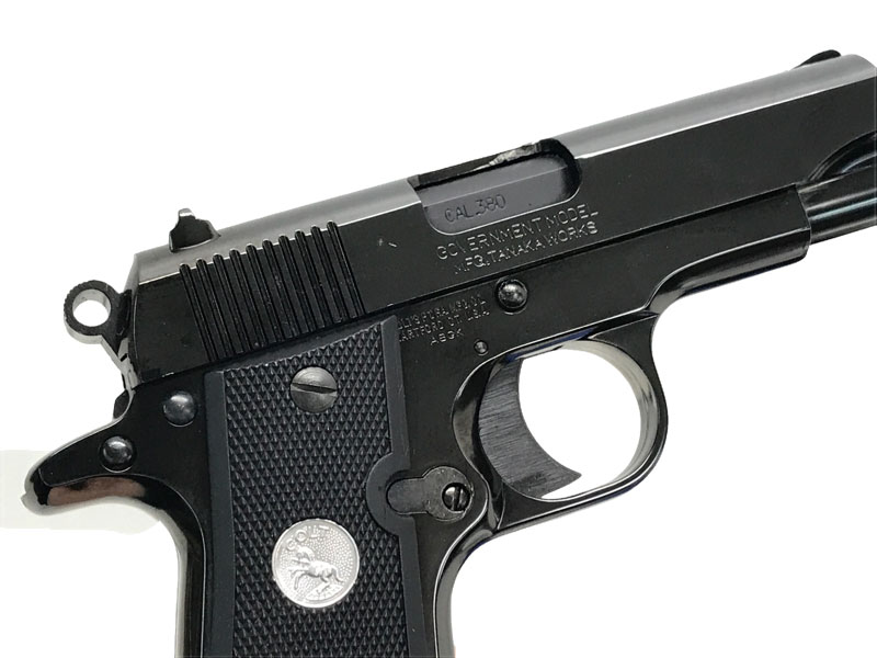 タナカ] コルトガバメント .380オート スチールフィニッシュ ガス