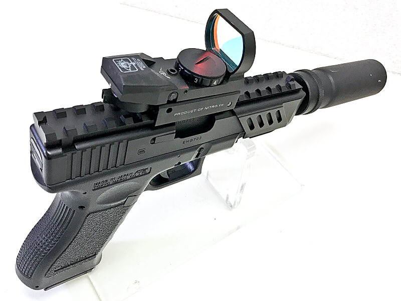 東京マルイ] グロック18C 電動ハンドガン ドットサイト&サイレンサー