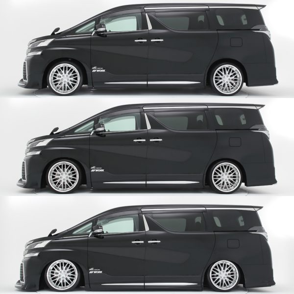 VELLFIRE ヴェルファイア エアサス AirForce Suspension Install