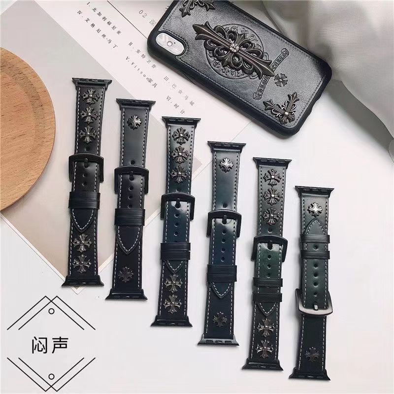 ハイブランドアップルウォッチse2バンド クロムハーツ 男女兼用 腕飾り