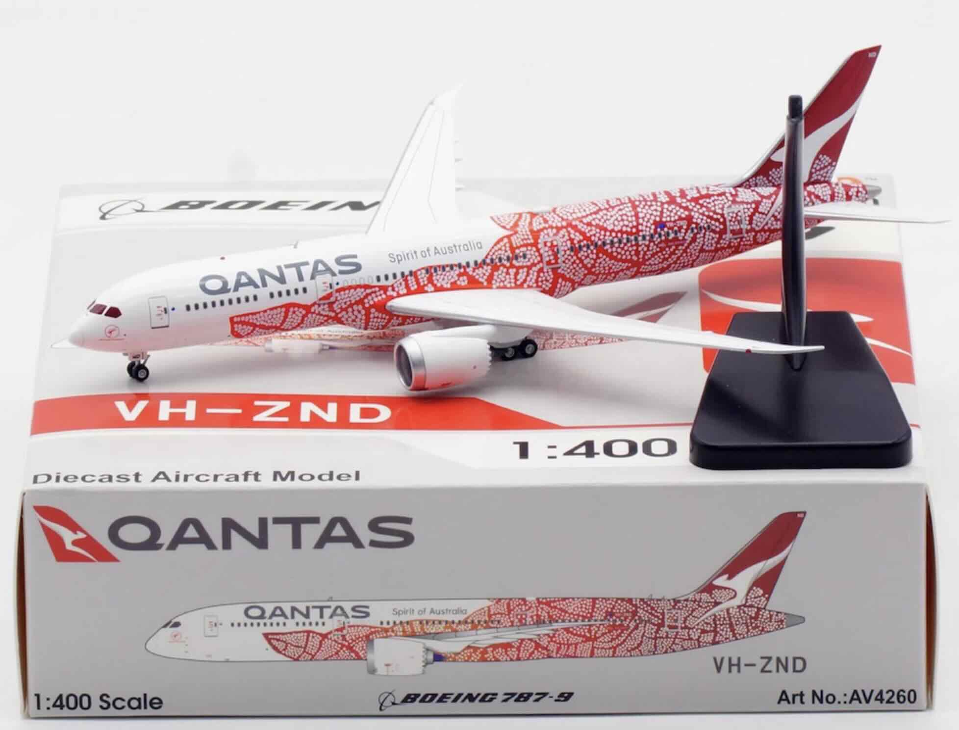 AV4260 Qantas B787-9 Dreamliner “Yam Dreaming Livery” VH-ZND (with
