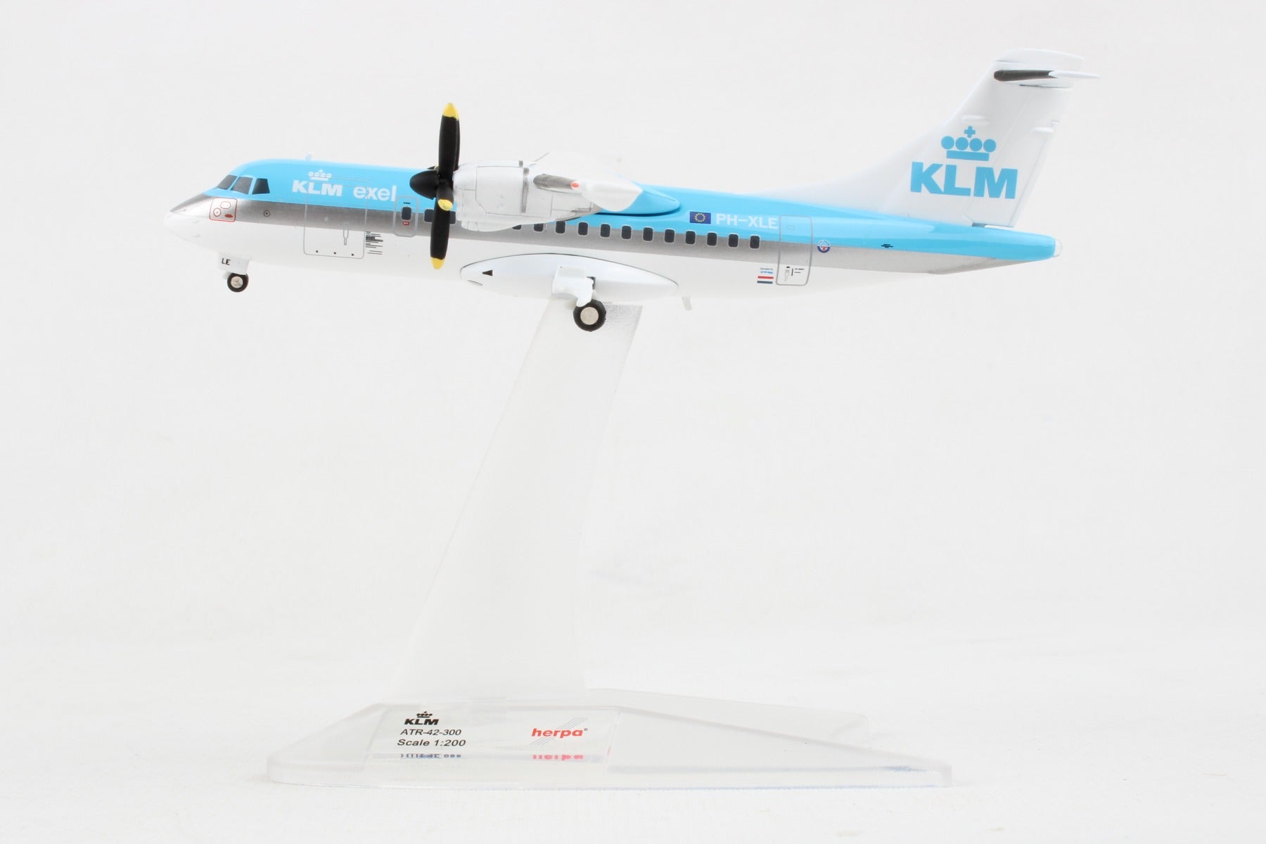 HERPA KLM EXCEL ATR-42-300 1/200 (**)