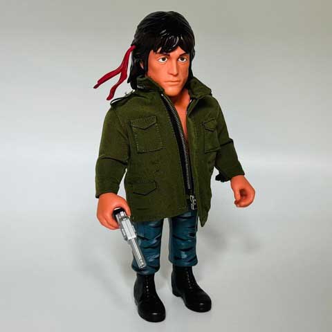 ASTRO ZOMBIES | KAIJU ONE ソフビ 燃闘狼 ACTION MUSCLE : SEAN MAMBO DX