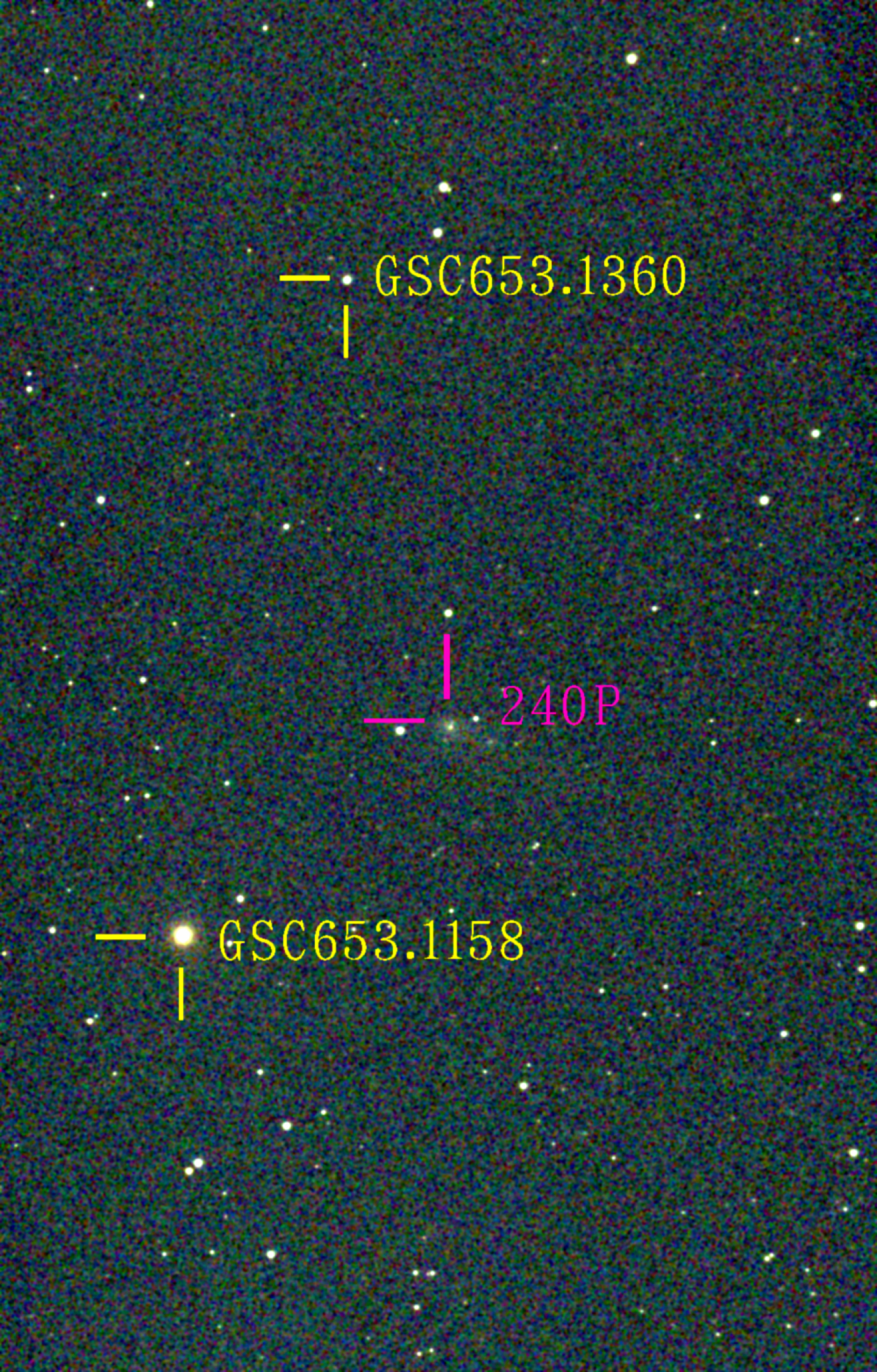 133154: ニート彗星(240P)12月10日 Seestar50 by サザンクロス - 天体