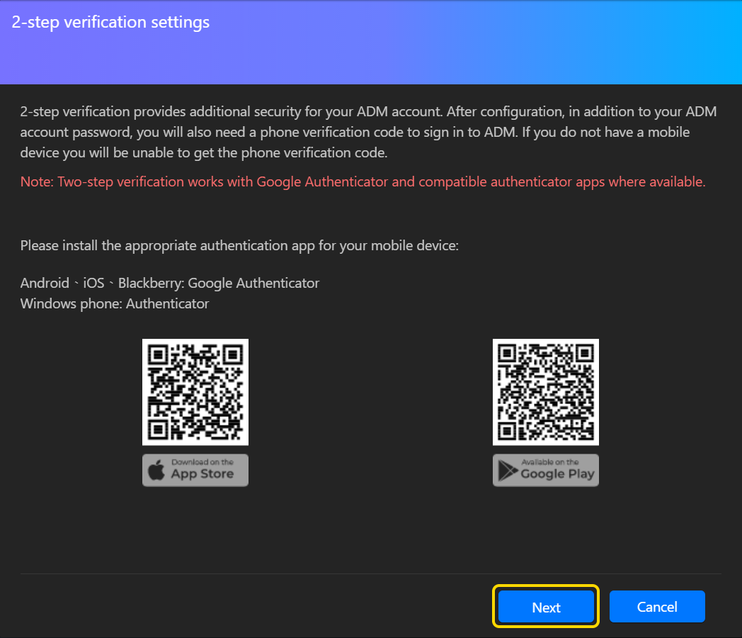 How do I set up 2-step verification on my ASUSTOR NAS? - ASUSTOR Inc.