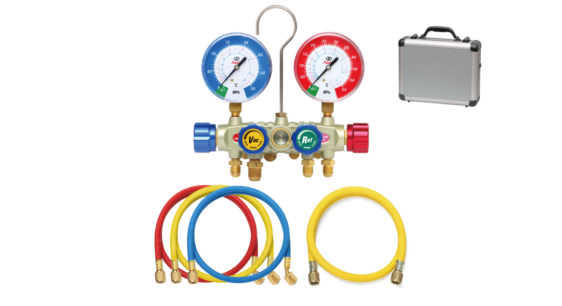 4ニードルバルブAFマニホールド｜製品情報｜アサダ株式会社