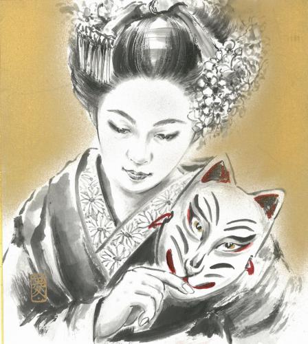 誰でも楽しく描ける水墨画・墨彩画 | くずは教室 | 朝日カルチャーセンター