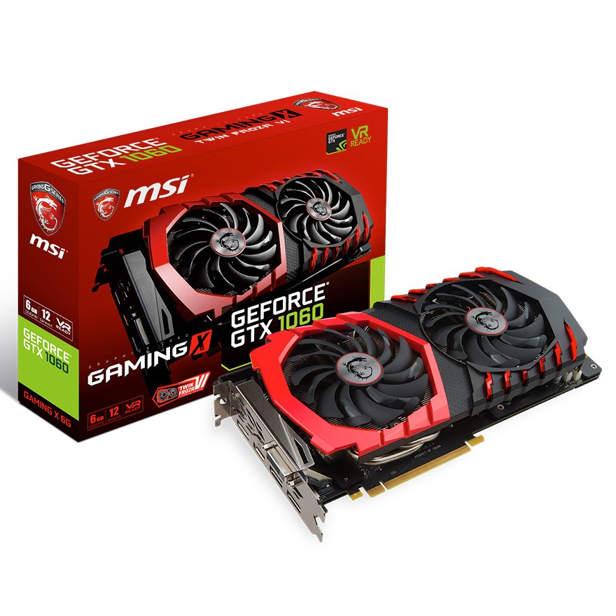 GeForce GTX 1060 GAMING X 6G | MSI グラフィックボード GeForce GTX