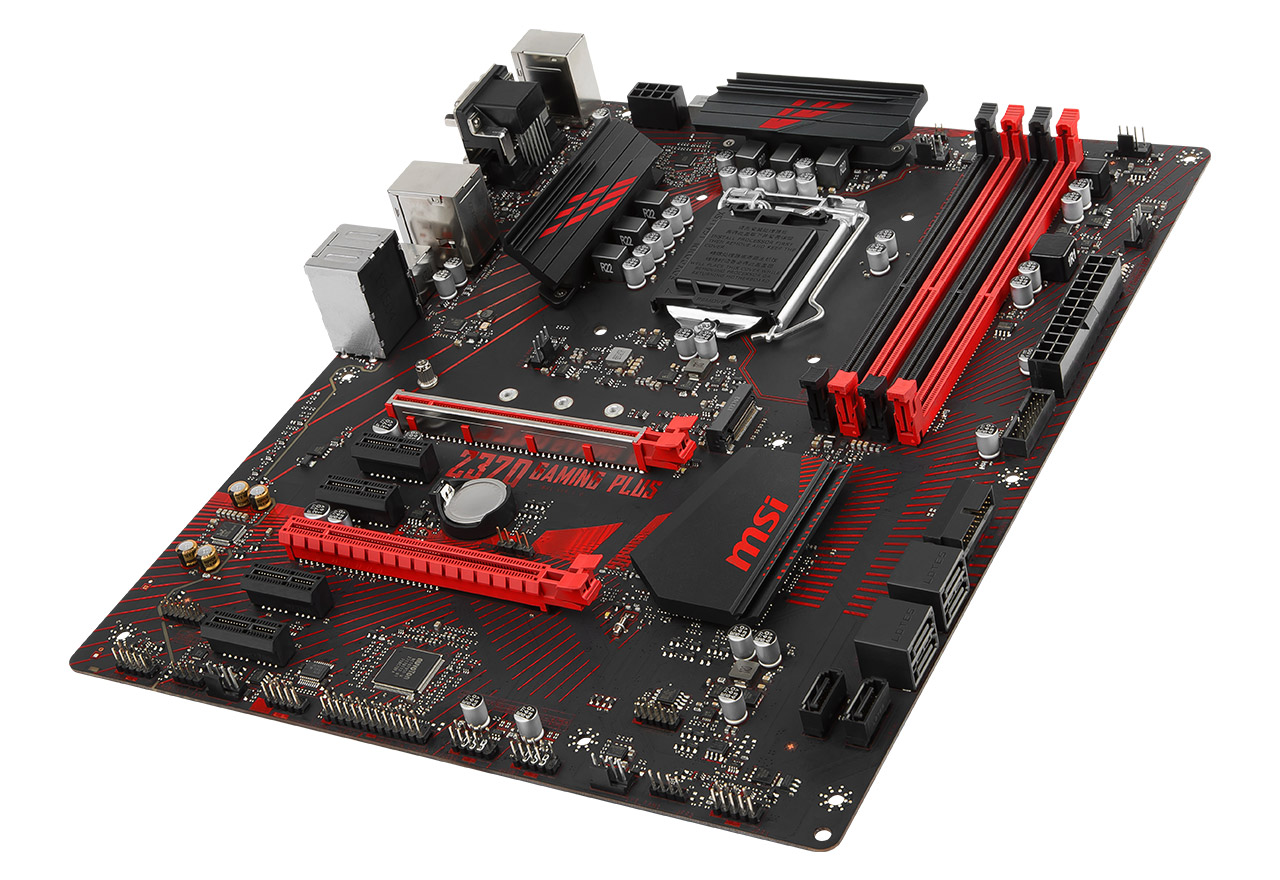 Z370 GAMING PLUS | MSI マザーボード Intel Z370チップセット | 株式