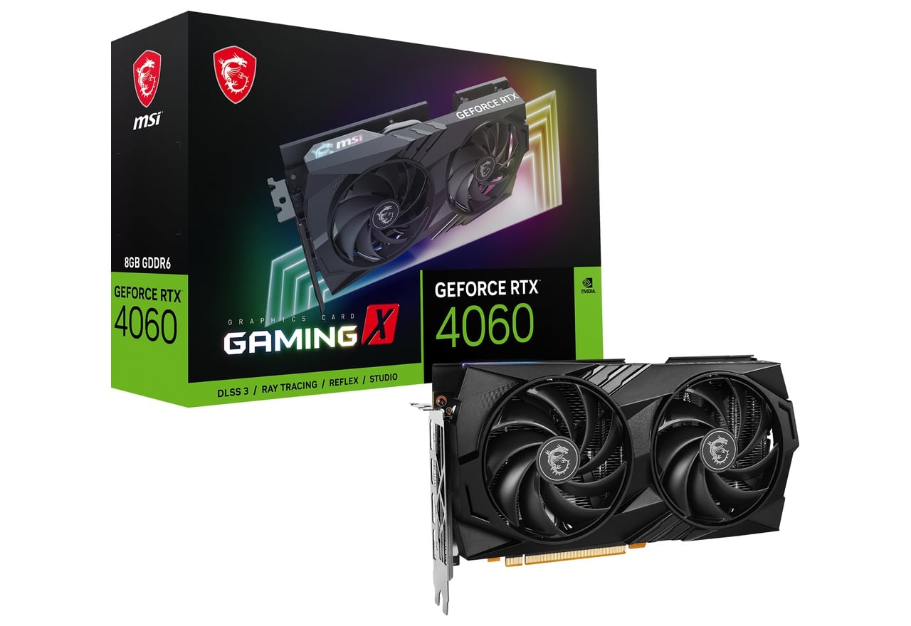 GeForce RTX 4060 GAMING X 8G | MSI グラフィックボード GeForce RTX