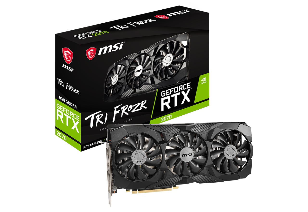 GeForce RTX 2070 TRI FROZR | MSI グラフィックボード GeForce RTX