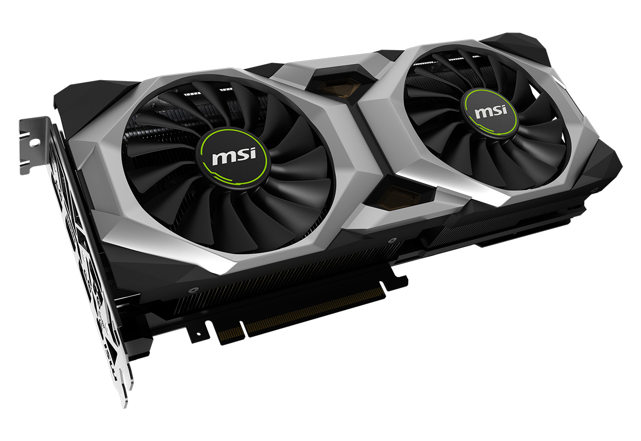 GeForce RTX 2080 VENTUS 8G OC | MSI グラフィックボード GeForce RTX