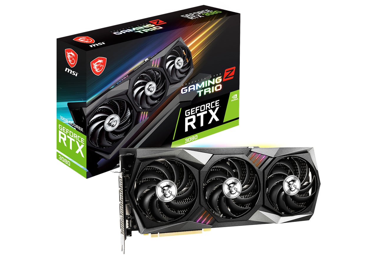 GeForce RTX 3080 GAMING Z TRIO 10G | MSI グラフィックボード