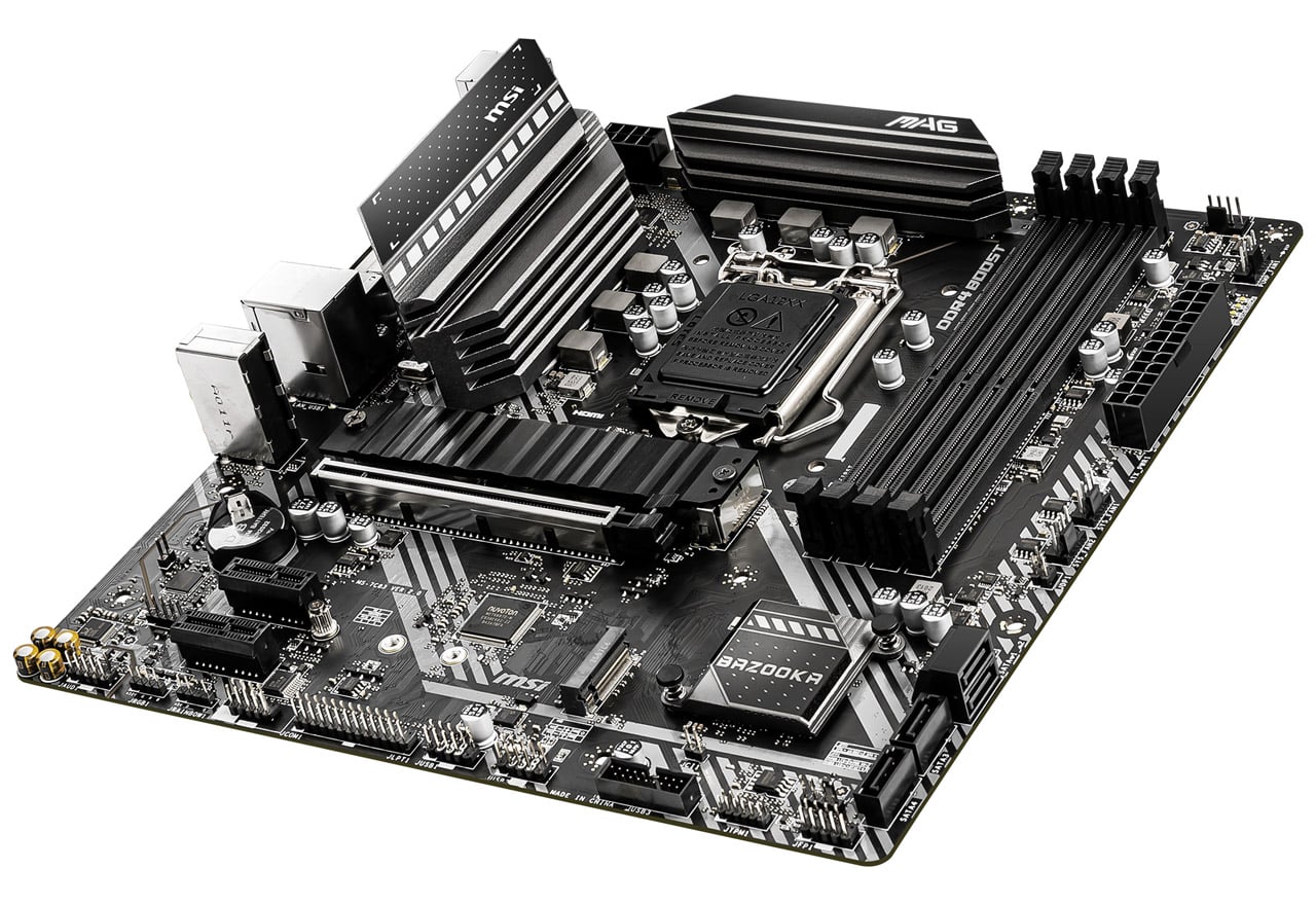 MAG B460M BAZOOKA | MSI マザーボード Intel B460チップセット | 株式