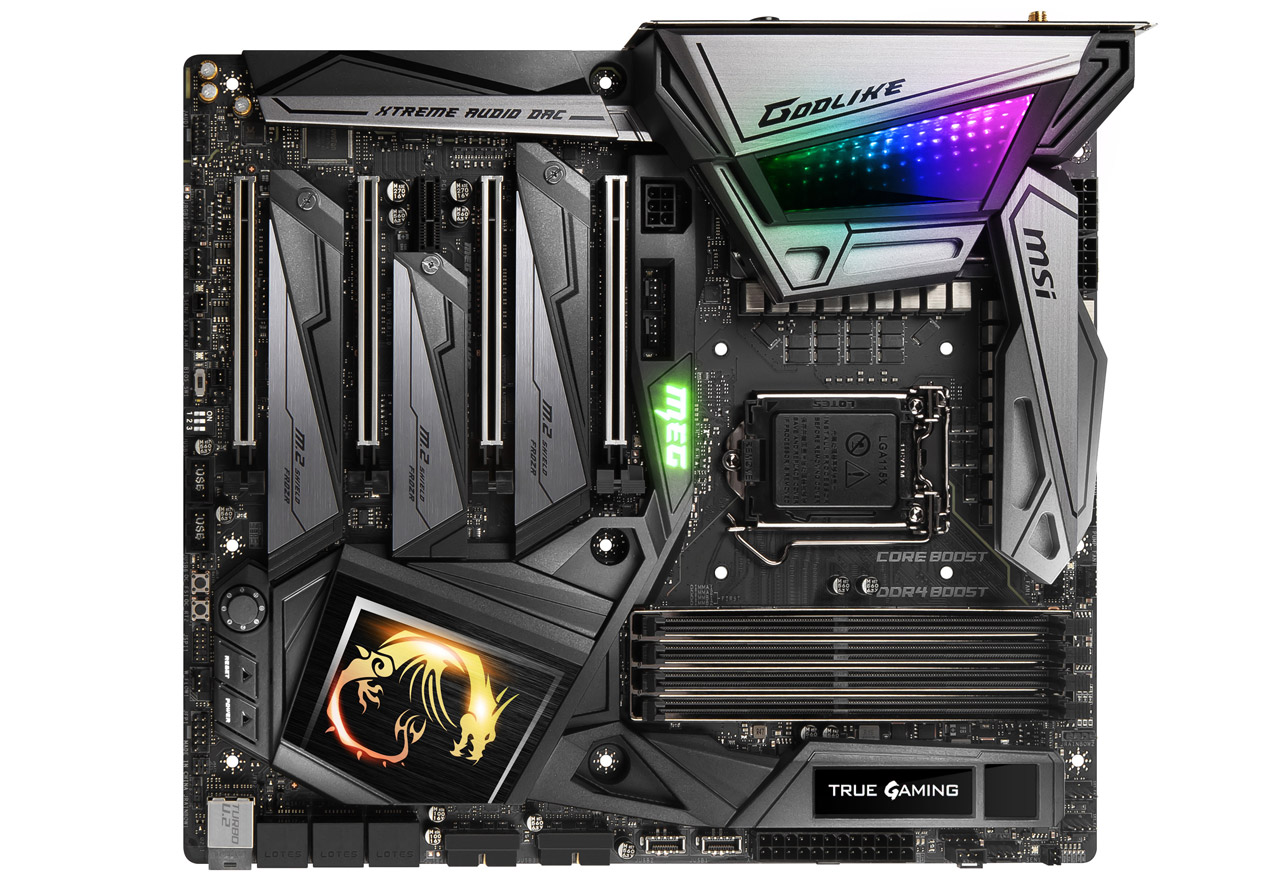 MEG Z390 GODLIKE | MSI マザーボード Intel Z390チップセット | 株式