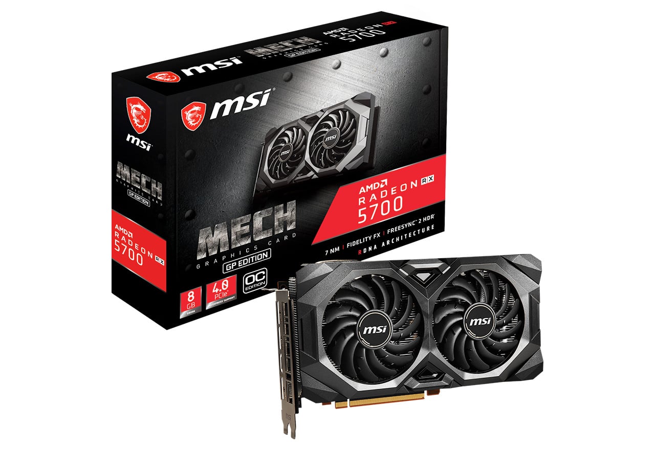 Radeon RX 5700 MECH GP OC | MSI グラフィックボード RADEON RX 5700