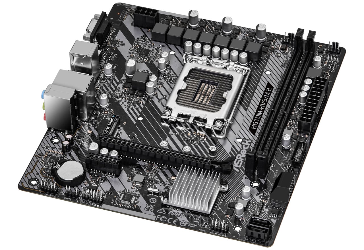 H610M-HVS/M.2 R2.0 | ASRock マザーボード Intel H610チップセット