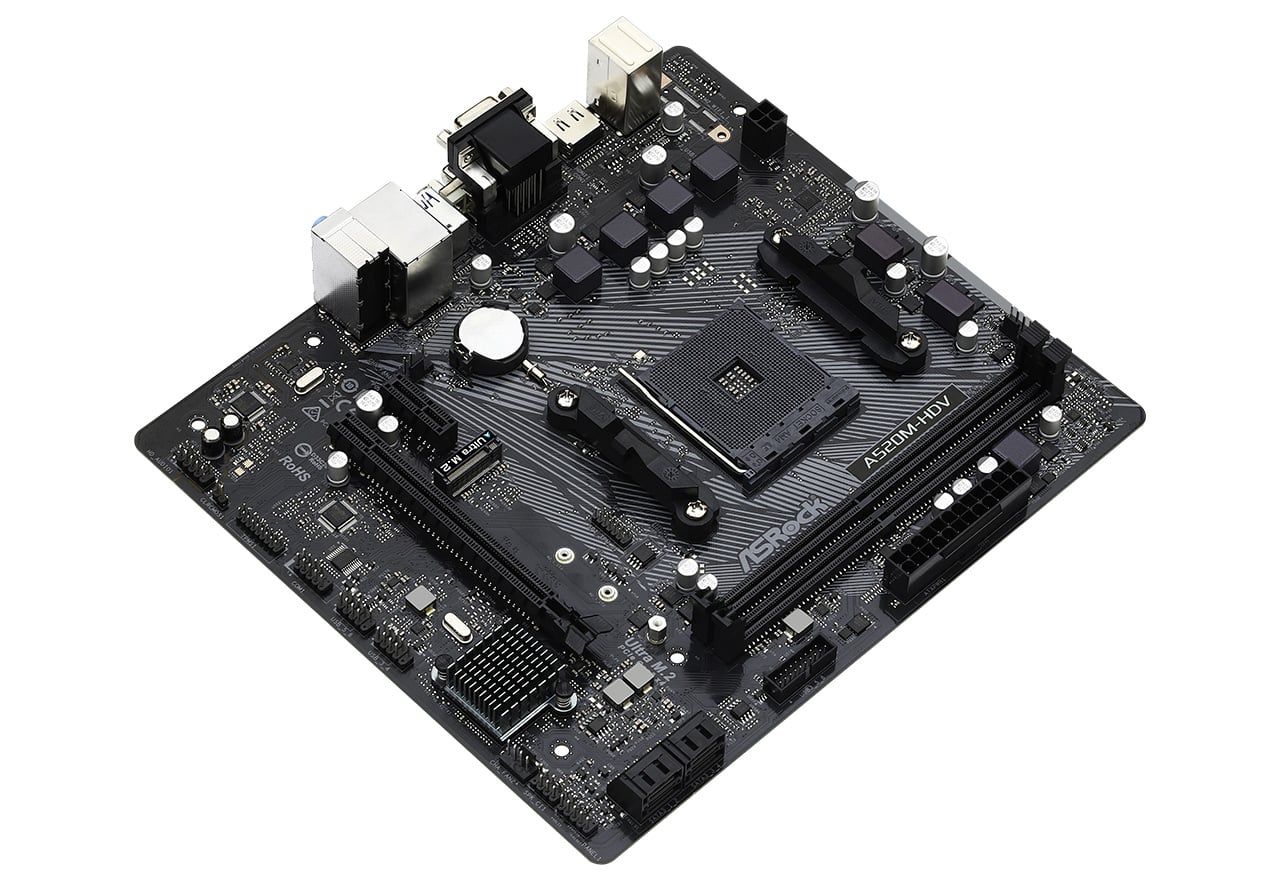 A520M-HDV | ASRock マザーボード AMD A520チップセット | 株式会社アスク