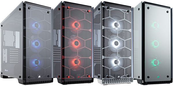 Crystal 570X RGBシリーズ | CORSAIR ミドルタワー型PCケース | 株式