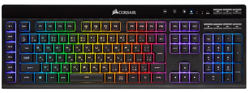 K57 RGB WIRELESS | CORSAIR ゲーミングキーボード | 株式会社アスク