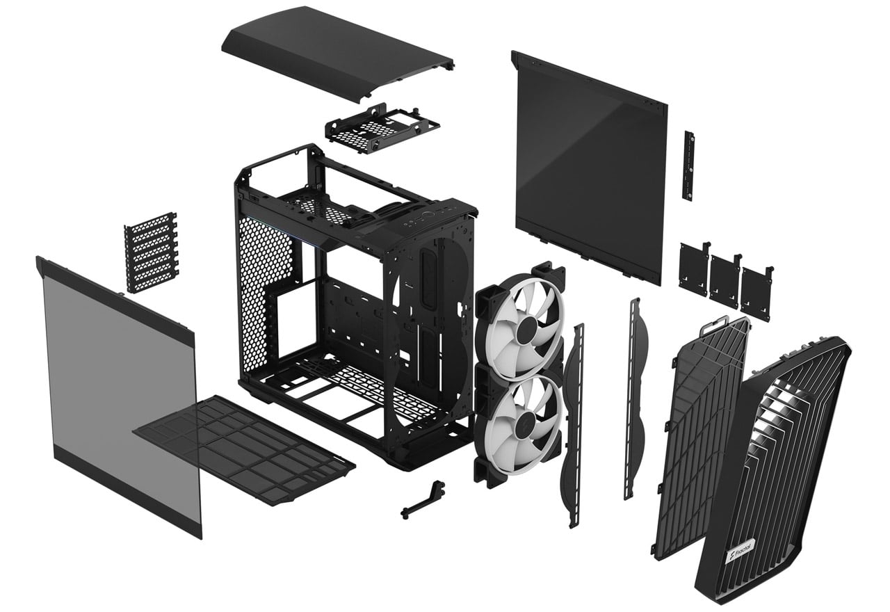 Torrent Compact RGB TG | Fractal Design ミドルタワー型PCケース