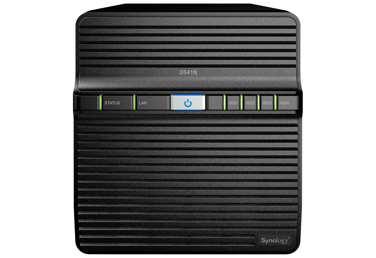 DiskStation DS418j | Synology 4ベイオールインワンNASキット | 株式