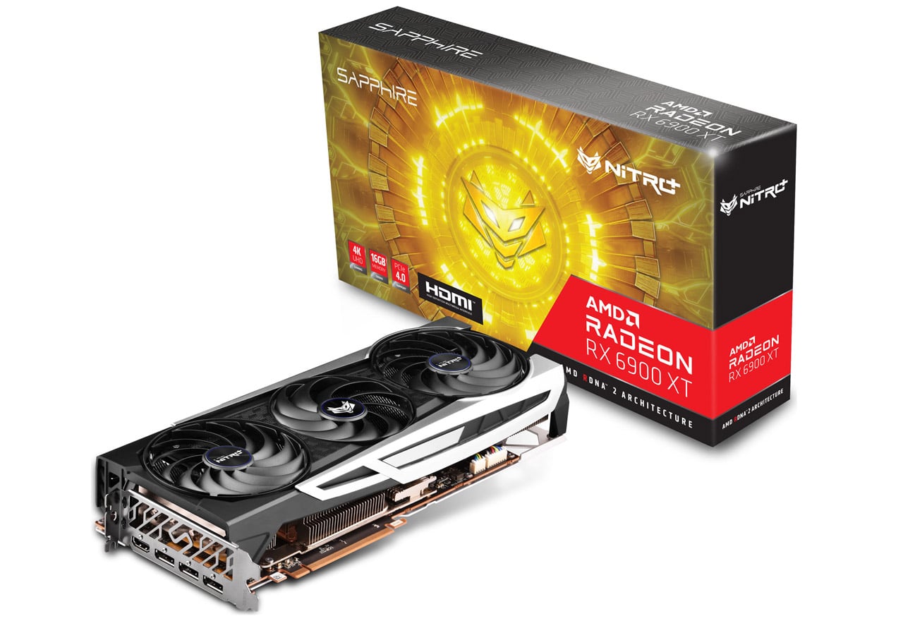 SAPPHIRE NITRO+ Radeon RX 6900 XT OC 16G GDDR6 | SAPPHIRE