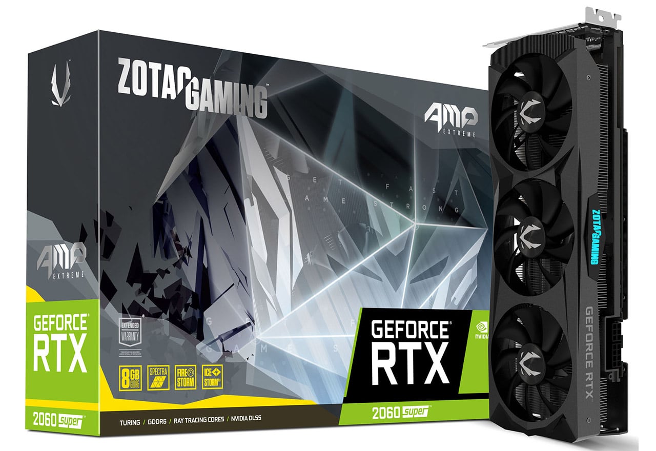 ZOTAC GAMING GeForce RTX 2060 SUPER AMP Extreme | ZOTAC NVIDIA
