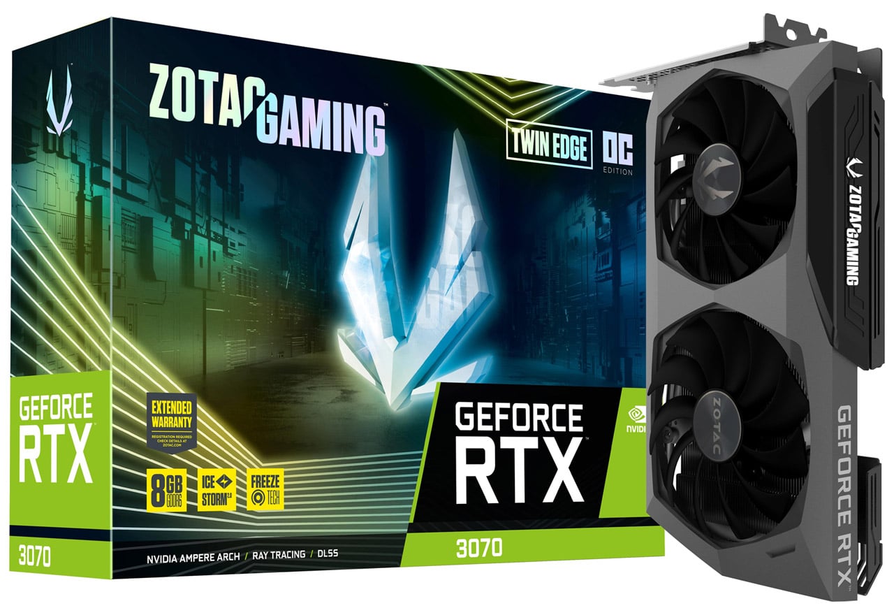 ZOTAC GAMING GeForce RTX 3070 Twin Edge OC | ZOTAC NVIDIA