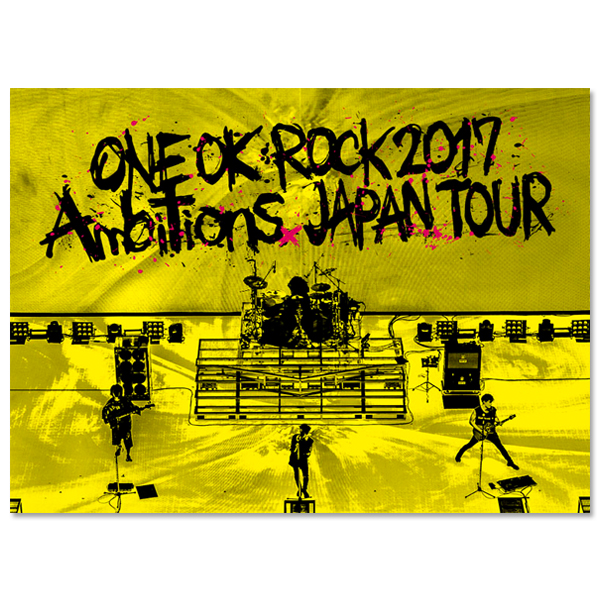 LIVE DVD&Blu-ray 「ONE OK ROCK 2017 “Ambitions” JAPAN TOUR」 | ONE