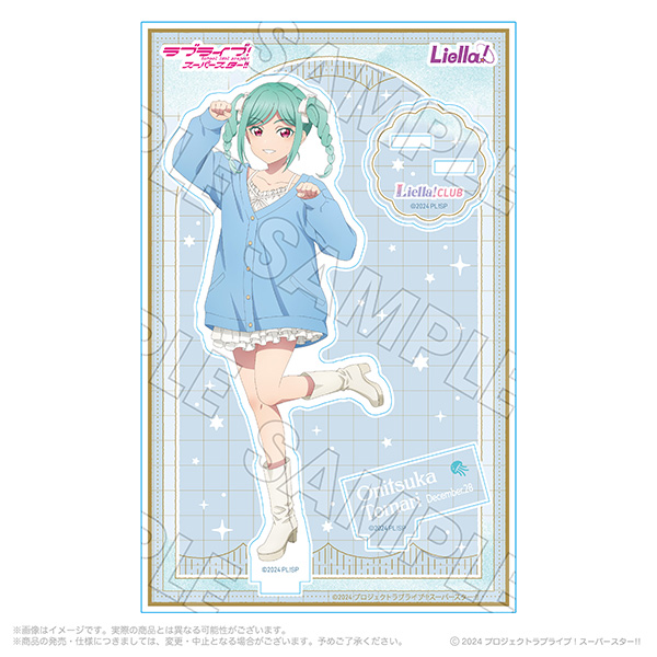 Liella! CLUB 2025 Official Birthday Acrylic Stand Tomari Onitsuka