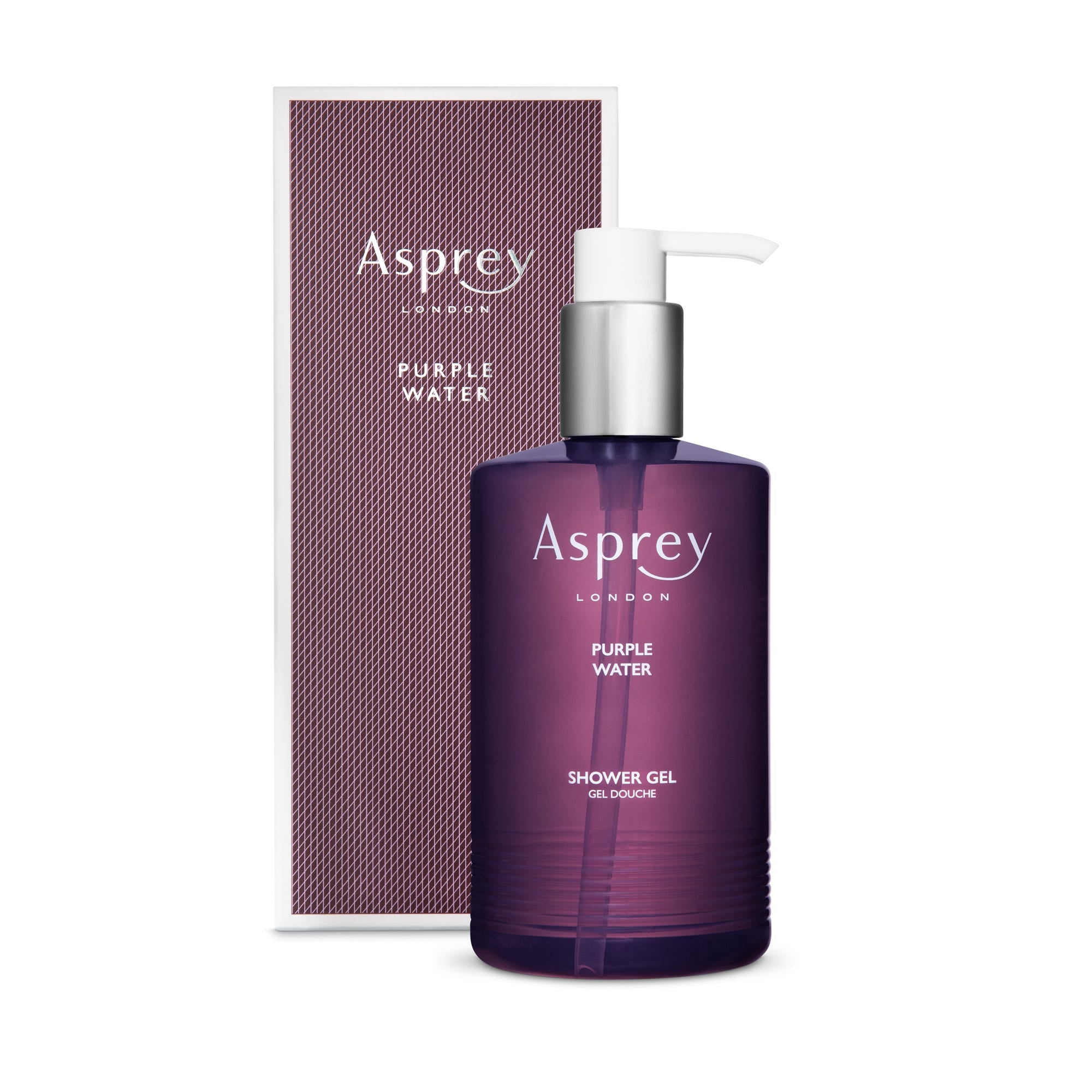 パープル ウォーター シャワージェル、360ml – Asprey London