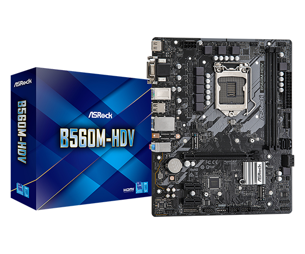 Intel Core i5-11400+ASRock B560M【動作確認済】 ASRock > B560M-HDV