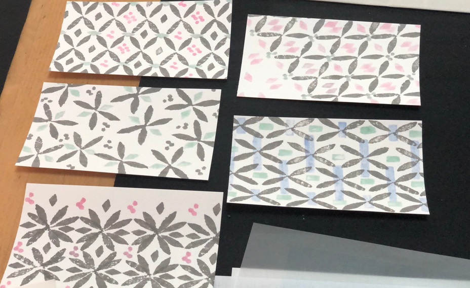 レッスン：2月19日】芋版更紗染ワークショップ | 広島市中区幟町 藍染