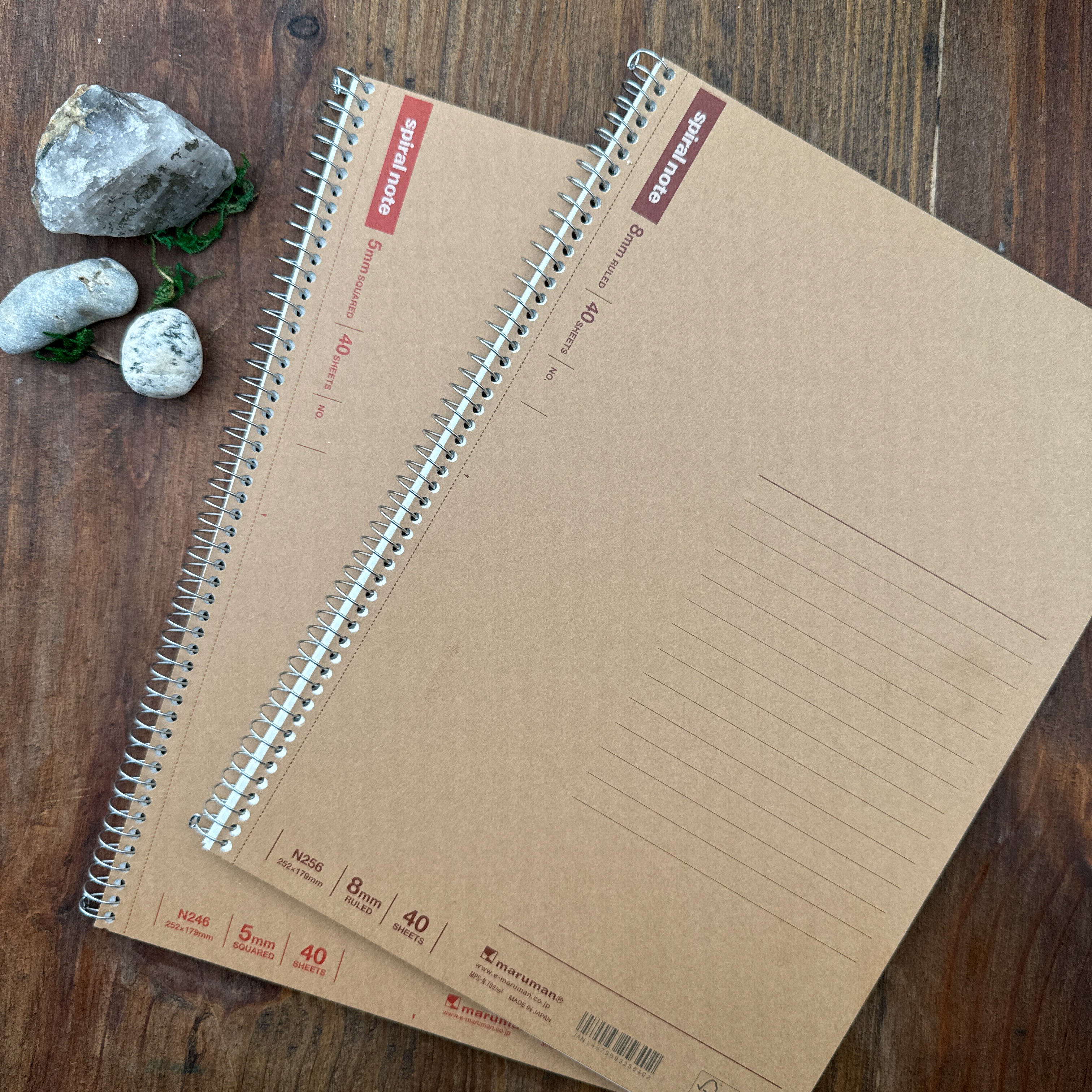 Maruman Spiral Notebook - Basic Line 6.5mm (B5) – Atlas Stationers
