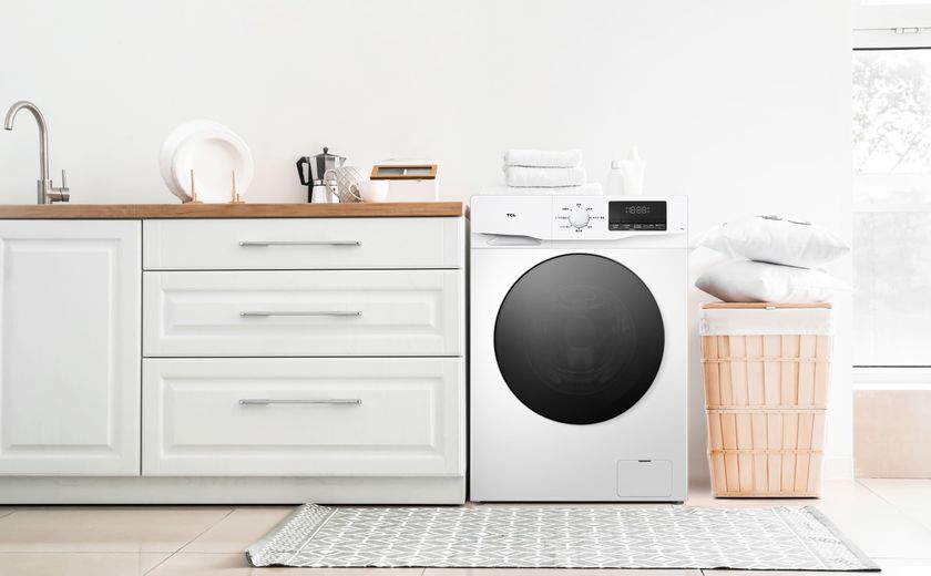 TCLの新たな挑戦！日本市場初のドラム式洗濯機 奥行き約48cmの