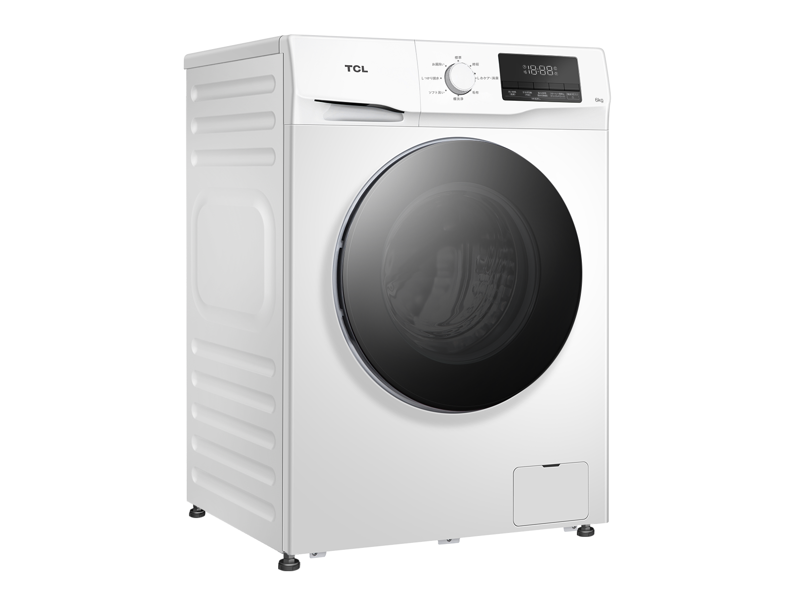 TCLの新たな挑戦！日本市場初のドラム式洗濯機 奥行き約48cmの