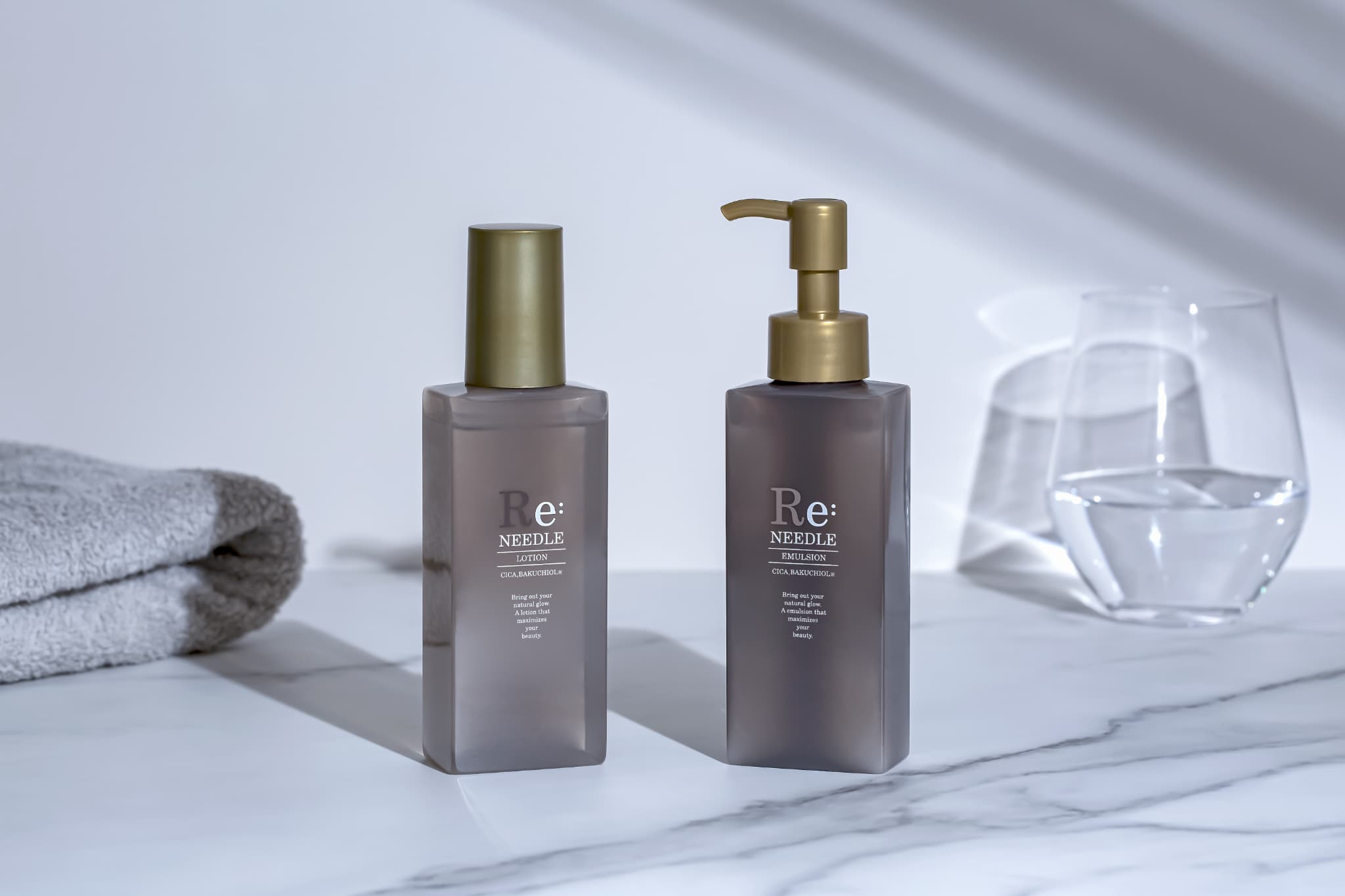 美容皮膚科医が監修！話題の“マイクロニードル発想”が 化粧水と乳液に