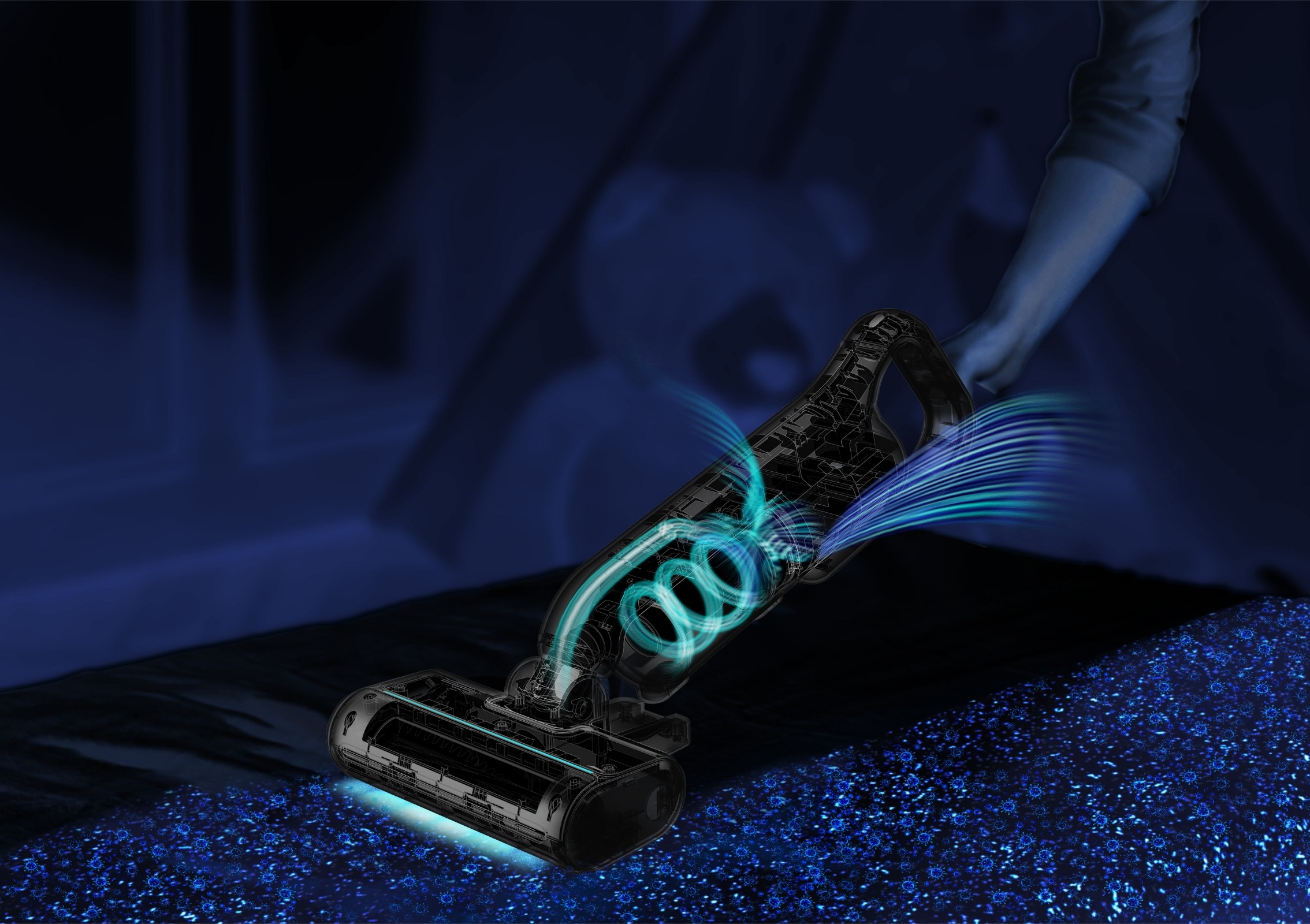 UV除菌と吸引力、ダブルでパワーアップした コードレスUVふとん