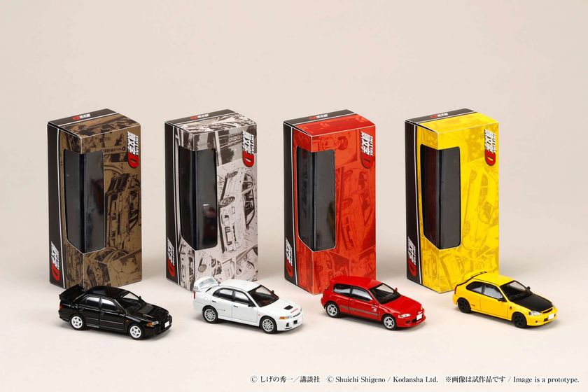 頭文字D 30周年を記念したディオラマセットシリーズの第二弾が