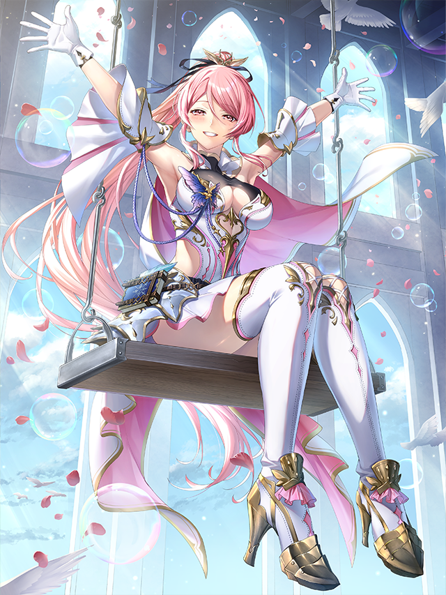 スマホRPG「天空のアムネジア」で声優「小鹿なお」さんの 直筆サイン