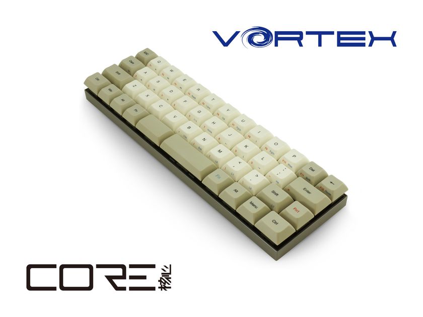 究極のミニマルデザイン40％メカニカルキーボード 「Vortex CORE