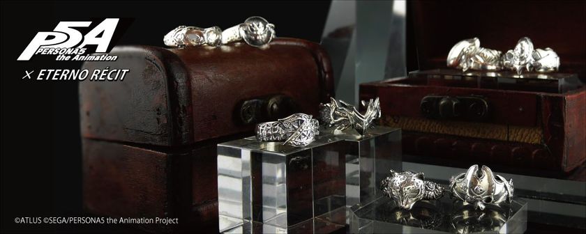 PERSONA5 the Animation』よりペルソナイメージのリング発売 | 株式
