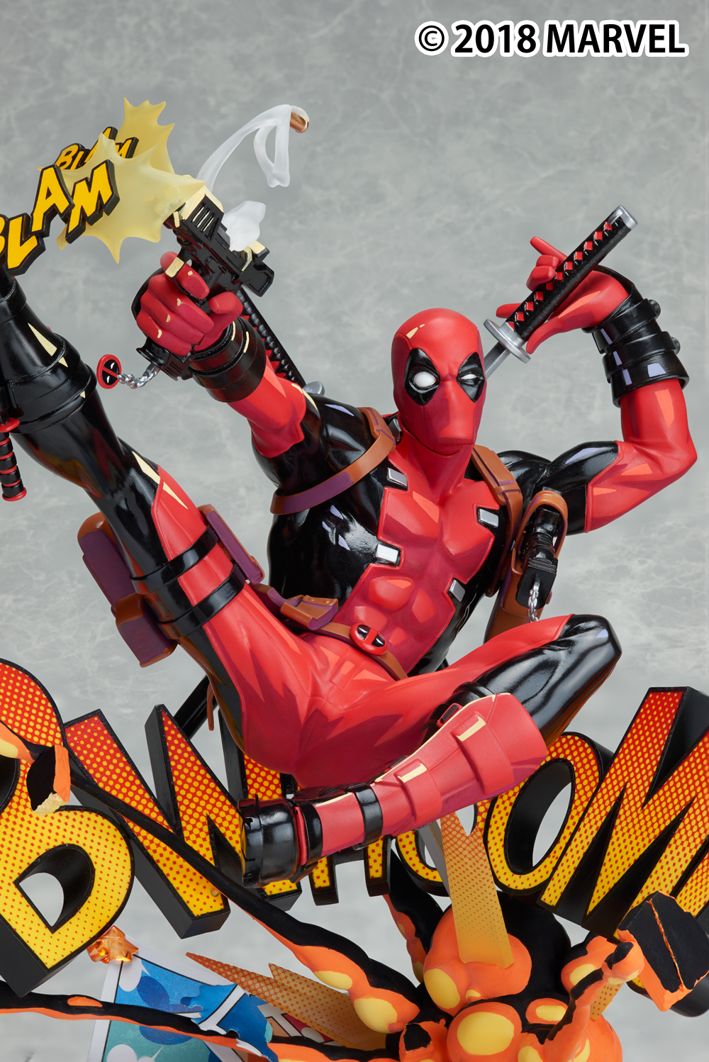 どの角度からも見ごたえアリ！ 「デッドプール」のフィギュアが待望の