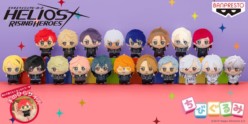 スマホアプリ『HELIOS Rising Heroes』が バンプレストブランド初登場