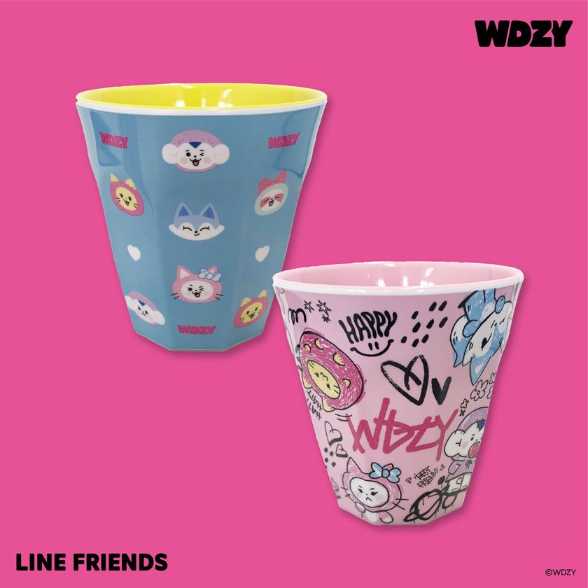 LINE FRIENDSとITZYが生んだキャラクター「WDZY」のグッズ エスケイ